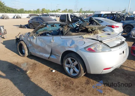 2008 Mitsubishi Eclipse Spyder Gs z USA, uszkodzony, nr VIN 4A3AL25F48E014211